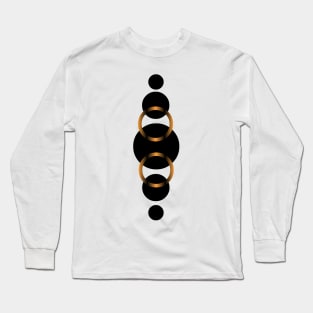 Minimalist geometric art Long Sleeve T-Shirt